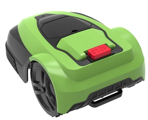 Acero inoxidable del cortacésped automático sin cuerda ligero